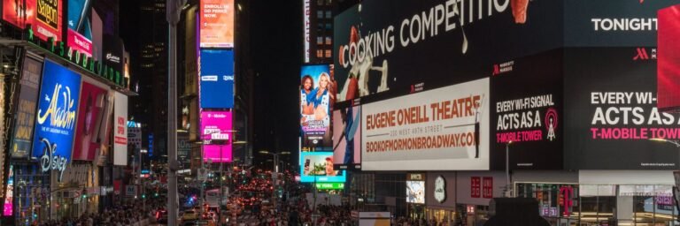 lojas de souvenir na Times Square