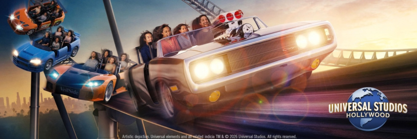 Montanha-russa de Velozes e Furiosos na Universal Orlando